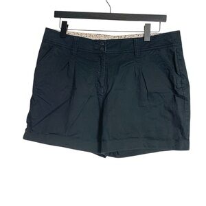 Midtown Black Shorts,Pockets